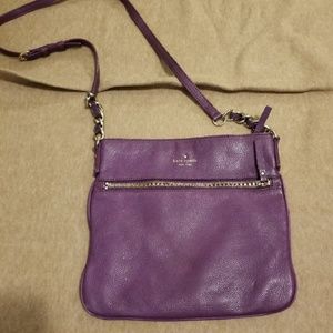 Purple kate spade crossbody